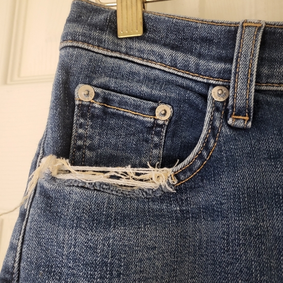 Rag and Bone Flared Mid Rise Jeans - Picture 5 of 5